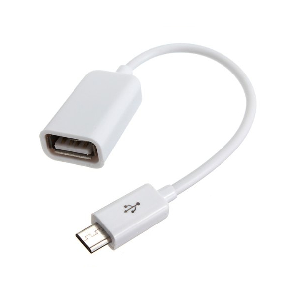 Micro USB OTG White