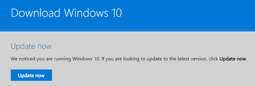 windows 10 update assistant 