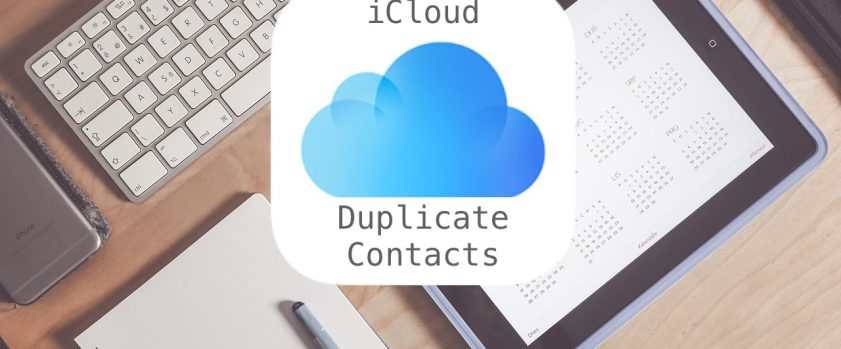 icloud duplicate contacts