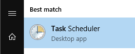 disable windows 10 automatic update with windows task scheduler